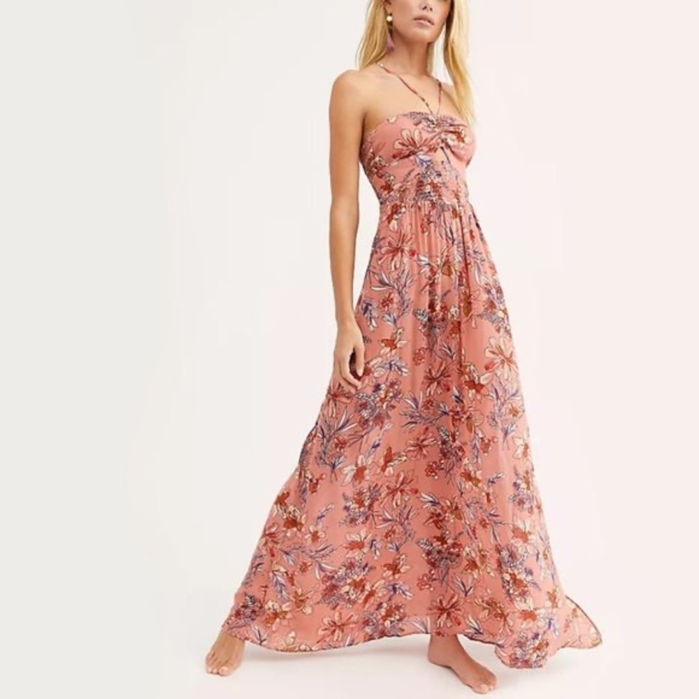 Free People Intimate One Step Away Maxi Size L/xl fits medium or large tag is xl